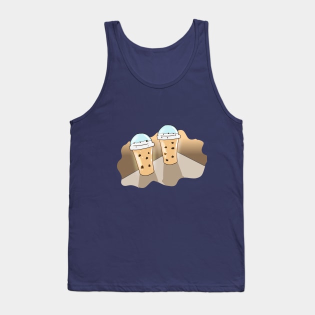 Milktea With Me Tank Top by Kidrock96